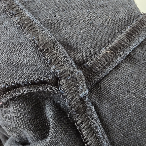 J Jill Linen Wide Leg Pants Size L Summer Lagenlook Boho Bohemian Flat Front - Picture 8 of 8